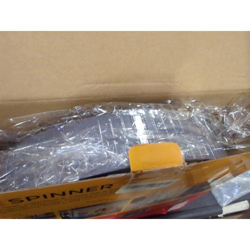 2-Tier Spice Rack Organizer for Cabinet | Rotating Lazy Susan Spice Organizer Holds 40 Spice Jars | Countertop & Pantry Spice Shelf for Kitchen Organization & Storage (Gray)