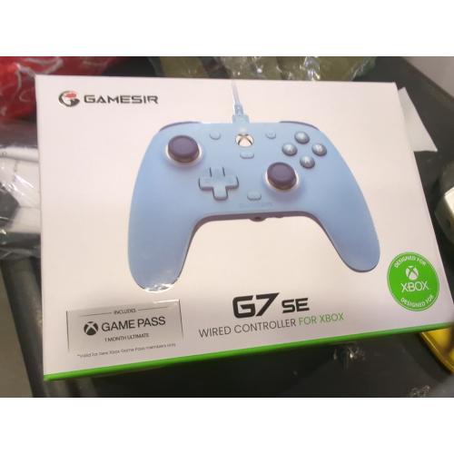 Color Blue GameSir G7 SE Wired Controller for Xbox Series X|S, Xbox One & Windows 10/11, Plug and Play Gaming Gamepad with Hall Effect Joysticks/Hall Trigger, 3.5mm Audio Jack