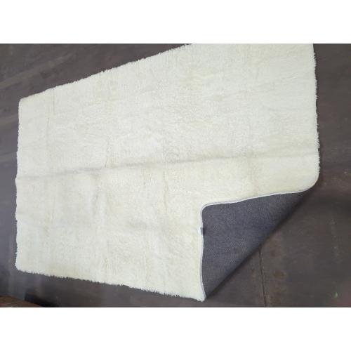 Area Rug, Furry, White Area Rug