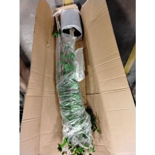 7ft Artificial Citrus Tree – Minimalist Faux Tree for Indoor Décor, Fake Critus Tree Perfect for Home, Office, Living Room, Bedroom & Porch