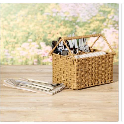Oneida 24-piece Flatware Set with Caddy NEW