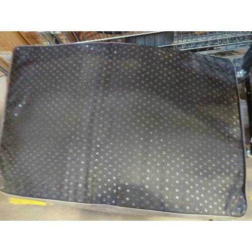 Orthopedic Dog Beds for Large Dogs, 7 Memory Foam Dog Beds with Waterproof Liner, Chew Proof Microsuede Cover, Removable and Washable, Nonskid Bottom L Grey