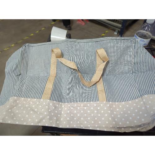 Storage Bag, Portable Quilt Storage Bag, Multiple Styles BlueLarge[21.7 * 15 * 9.8inches]