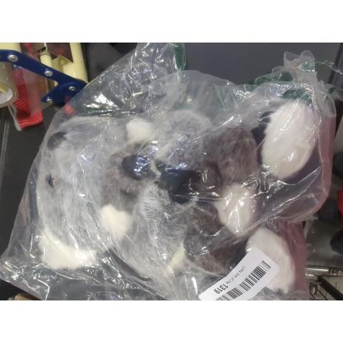 11 inch Mum and Baby Koala Plush Toy Stuffed Animal Toy Plush Animal Doll (Black)