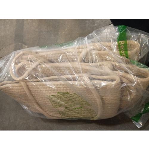 OrganiHaus Over the Door Hanging Basket for Organizing, 3-Tier Hanging Wall Basket for Storage, Boho Nursery Decor for Wall, Behind Door Wall Storage, Wall Organizer for Office, Wall Toy Storage Honey