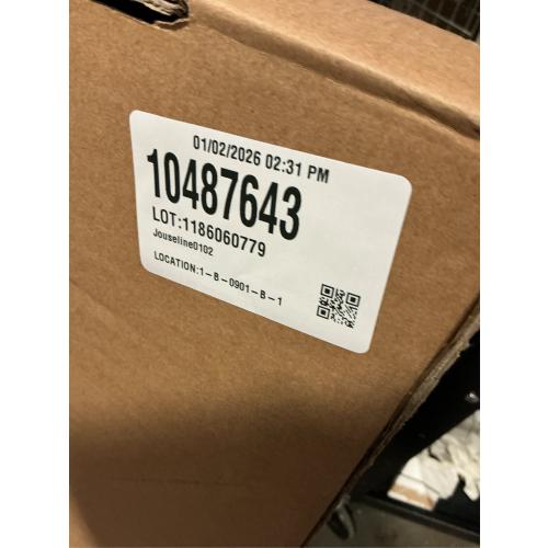 34 x 20 Inches Extra Large Rectangle Black Walnut Wood Ottoman Tray with Handles, Serve Tea, Coffee Classic Wooden Decorative Serving Tray