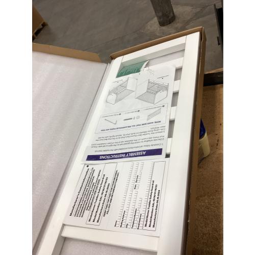 Toddler Safe Guardrail Compatible with Delta Children Convertible Crib, Crib Rail for Prevent Toddler from Rolling Off The Bed, White