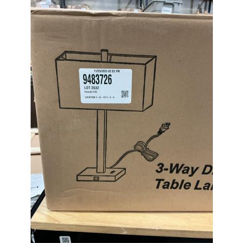 21 Set of 2 Touch Control Table Lamps with 2 USB & AC Outlets, 3-Way Dimmable Modern Nightstand Lamps for Bedroom Living Room Office Reading, White Shade Bedside Lamps, 5000K LED Bulbs Included.