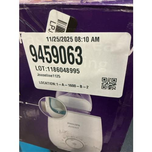 Philips Avent Premium Fast Bottle Warmer, with Smart Temperature Control, Water Bath Technology, Automatic Shut-Off, Model SCF358