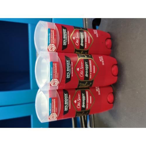 3 Pack Old Spice Antiperspirant Deodorant for Men, 24/7 Sweat & Odor Protection, 24/7 Lasting Freshness, Invisible Solid, Swagger with Cedarwood Scent, 3.8oz (Pack of 3)