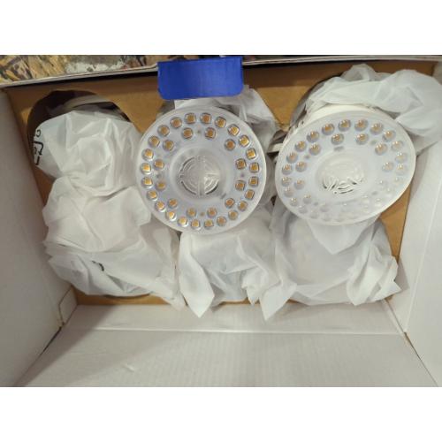 6 Pack Ceiling Fan LED Light Replacement Dimmable 5.1 inch 24W 2100LM, AC120V 3CCT 3000K/4000K/5000K Adjustable LED Retrofit Light Kit for Ceiling Fan