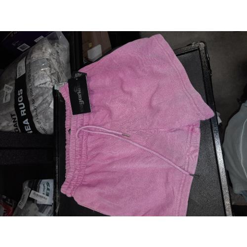 Sugarkiss Womens Sleep Shorts - Mid-Thigh, Lightweight, Breathable Pajama Bottoms - Cotton Knit Jersey Sleepwear and Loungewear size large