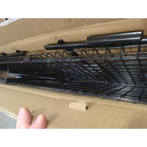 Size  32 X 13 X 10 inch Animal Cage Trap Size  32 X 13 X 10 inch Double Door Animal Cage Trap Metal Trap Cage Humane Live Animal Trap for Rabbits, Stray Cat, Squirrel, Raccoon, Mole, Gopher, Opossum