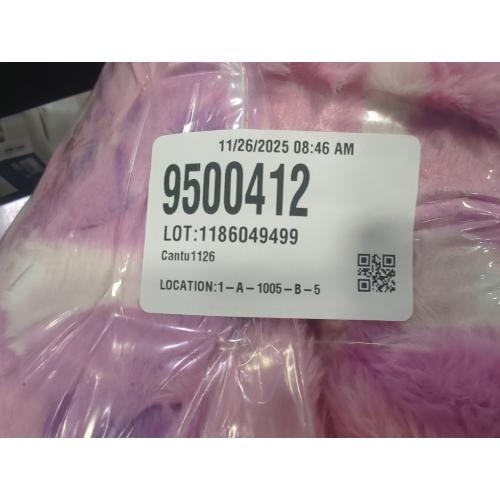 LILO And Stitch Plush Fleece Throw Valentines Faux Fur Rabbit Plaid