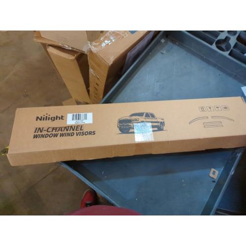 Nilight Window Visors for Honda Accord 2008 2009 2010 2011 2012 2013 2014 2015 2016 2017, Out-Channel Window Wind Deflectors Rain Guards -4PCS