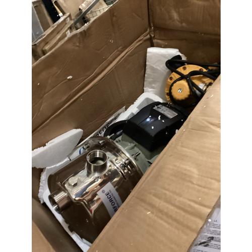 3/4HP water pressure booster pump with Smart Controller for whole house，Self-priming Jet Transfer Pump Pressure Switch Automatic System 110v AC for Lawn Garden Sprinkler Irrigation