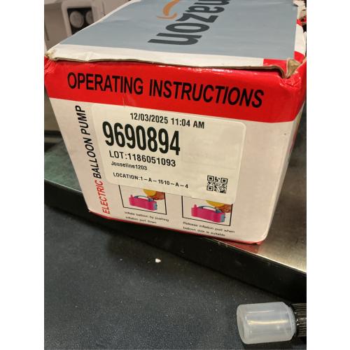 Balloons Air Pump Sohapy Dual-Nozzle Portable Electric Balloon Blower Pump/Electric Balloon Inflator for Decoration (110-120V 600W)