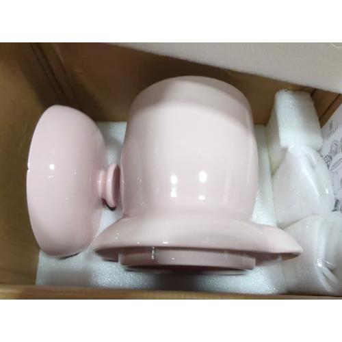 Fermentation Crock Jar Fermenting Crock with Glazed Weights-0.5 gallon Onggi Kimchi Pot for Fermenting Delicious Kimchi Kombucha & Pickles - Stoneware Sauerkraut Crock Pickling Fermenter (2L)
