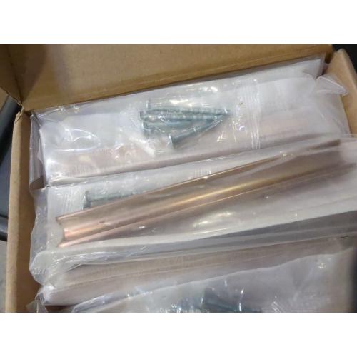 10 Pack Champagne Bronze 5 Inch(128mm) Hole Center Kitchen Cabinet Handles Cabinet Pulls Kitchen Drawer Pulls Hardware for Cupboard Dresser Handles Bathroom