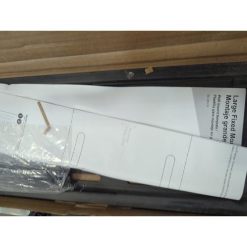 Best Buy Essentials  - Fixed TV Wall Mount for Most 37 90 TVs - Black
