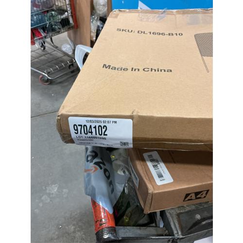 OUSHENG Mesh Decorative Garden Fence Fencing, 24in (H) x 10ft (L) Dog Barrier Outdoor for Yard, Rustproof Metal Wire Panels Border Blockers for Small Animal Rabbit, Black Arched