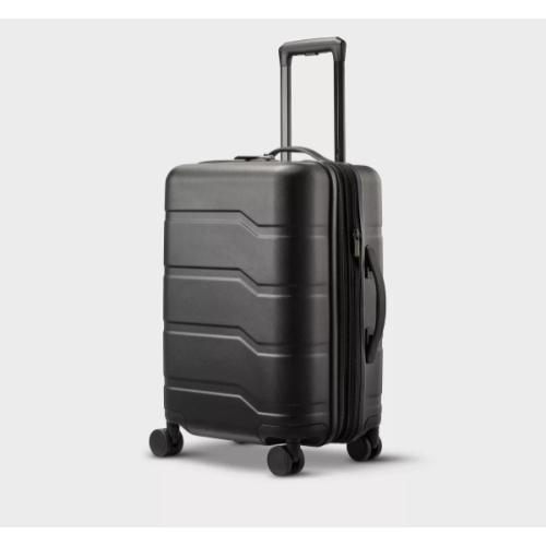 Hardside Carry On Spinner Suitcase Black
