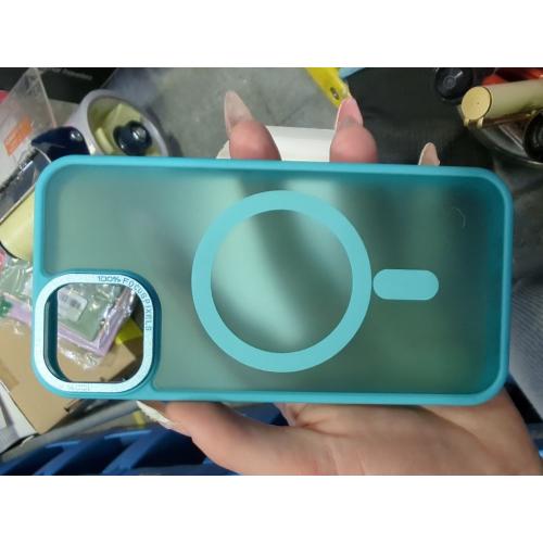 BENTOBEN Magnetic for iPhone 13 Case & iPhone 14 Case [Compatible with Magsafe] Translucent Matte Phone Case iPhone 13/14 Slim Shockproof Women Men Protective Cover for iPhone 13/14 6.1, Lake Blue
