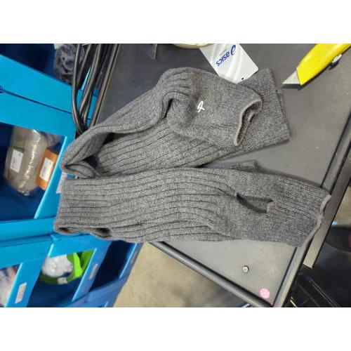 Wool Blend Arm Warmers for Women Knitted Warm Long Fingerless Gloves Winter Soft Stretchy Mittens with Thumb Hole