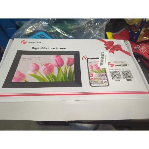 32GB FRAMEO 10.1 Inch Smart WiFi Digital Photo Frame 1280x800 IPS LCD Touch Screen, Auto-Rotate Portrait and Landscape, Built in 32GB Memory, Share Moments Instantly via Frameo App from Anywhere