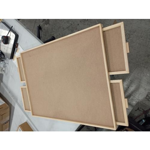Puzzle Board with Drawers Rotatable 360
