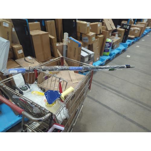 Size 5 to 12 EVERSPROUT Pro Pole, 5-to-12 Foot Heavy Duty Extension Pole (3-Stage), Lightweight Anodized Aluminum, Telescoping Pole - Fits Standard ACME Threaded Adaptor for Cleaning, Squeegee, Bulb Change & More