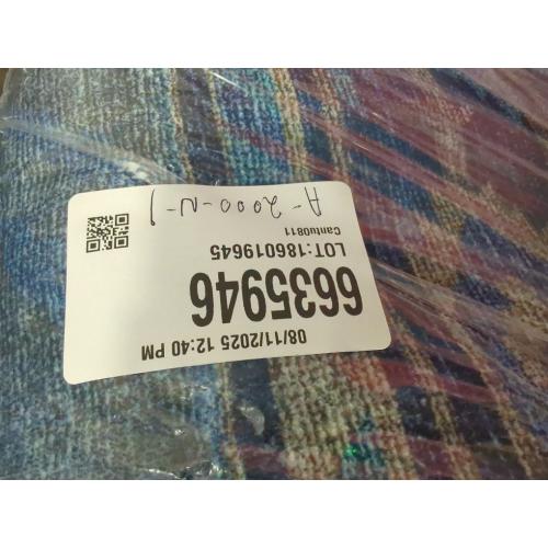 Area Rug Rug Machine Washable Non-Slip Low Pile Print Pattern Western Rug for Living Room Bedroom Entryway Tribal Series -Darkblue