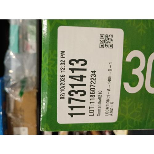 String Lights For Indoor Or Outdoor, 60 Feet, 300 Lights