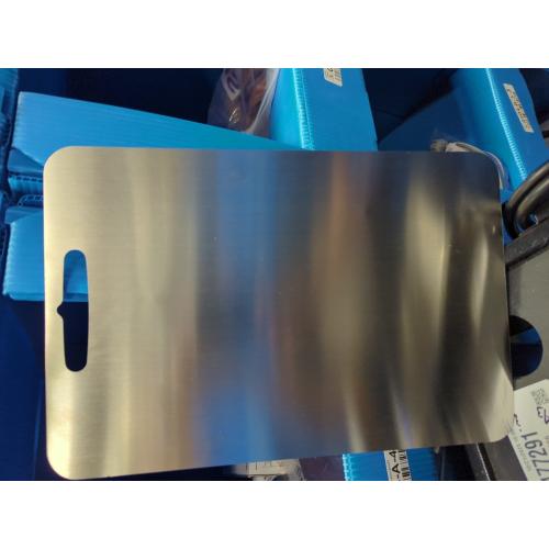 Medium Katuchef Cutting Board, Katuchef Titanium Cutting Board, Cutting Boards, Stainless Double Sided Steel Cutting Boards for Cutting Meat Vegetable Fruit (13.4L x 9W)