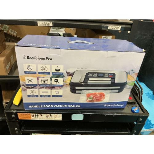 95Kpa Powerful Precision Pro Vacuum Sealer, with Double Heat Seal & Double Pump, Easy-Lock Handle, 10-in-1 Vacuum Sealer Machine for Food, Blue