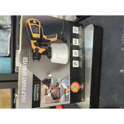 Paint Sprayer Tool 1000W High Power Electric Spray Paint Gun Easy to Clean for Furniture Cabinets House Painting Black