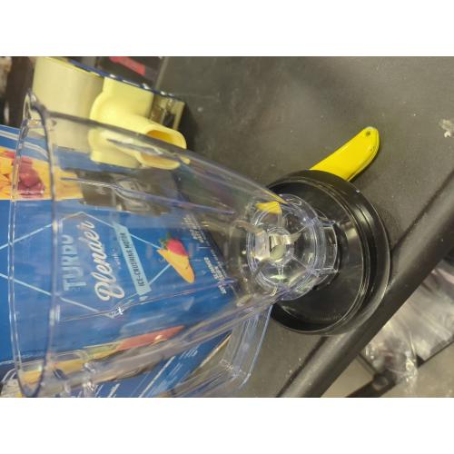 Size 6 cup Oster Turbo 5-Speed Countertop Blender Black: Licuadora Oster, Glass Jar, 1400W, Dishwasher-Safe, 6-Cup Capacity