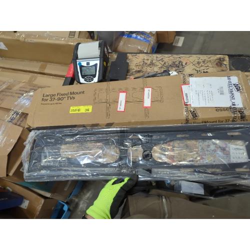 EconoMe TV Wall Mount for Most 37-90 Inch Flat Screen/LED/4K TVs, TV Bracket