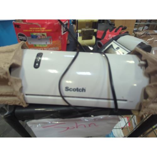 Scotch Thermal Laminator Machine, 5 Minute Warm-up, 9 Input, for Laminating Sheets Up to 5-Mil Thick