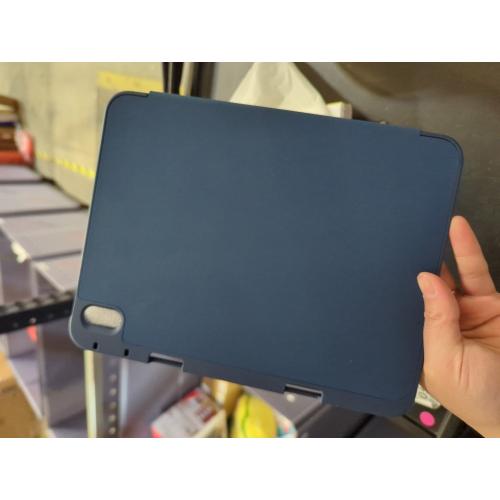 ZryXal iPad 10 Case/iPad 10th Generation Case [11-Inch 2025/10.9 Inch 2022] with Pencil Holder, Smart Cover with Soft TPU Back [Support Auto Wake/Sleep] (Navy Blue)