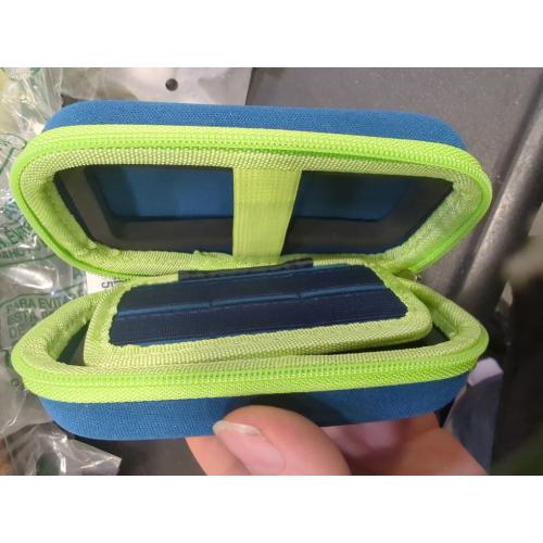 Box only Color Blue and green Hard Case Compatible with SanDisk 1TB 2TB 4TB 500GB 8TB Extreme Portable SSD - Up to 1050MB/s - USB-C, USB 3.2 Gen 2 External Solid State Hard Drive Storage Holder for Cables-Green (Box Only)