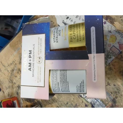 Findley Brightening Face Serum with Vitamin C & Hyaluronic Acid | Hydrating & Radiance Boosting | Improves Skin’s Appearance (60 pcs, 2.7oz)