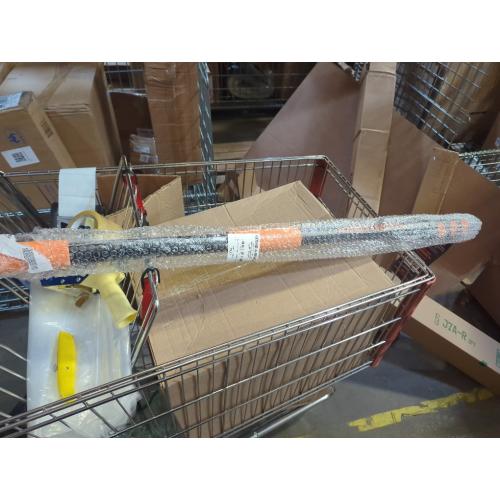 Size 4-12 ft Long Telescopic Extension Pole // Multi-purpose Extendable Pole with Universal Twist-on Metal Tip // Lightweight and Sturdy // Best Telescoping Pole for Painting, Dusting and Window Cleaning