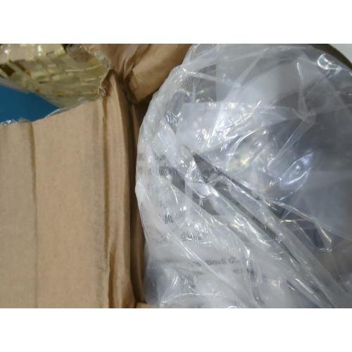 10FT Patio Umbrella Outdoor Market Umbrella with Crank and Tilt, 8 Flexible Fiberglass Ribs, UV-Resistant Waterproof Canopy for Patio, Deck, Garden, Backyard, White