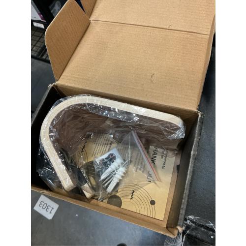 Guitar Wall Mount Hook: Modern Design Walnut Wood Guitar Hanger for Storage & Display. Heavy Duty Ply Guitar Holder for the Wall. Hangers Stand for Acoustic Guitars, Ukulele, Bass, Violin, Cello