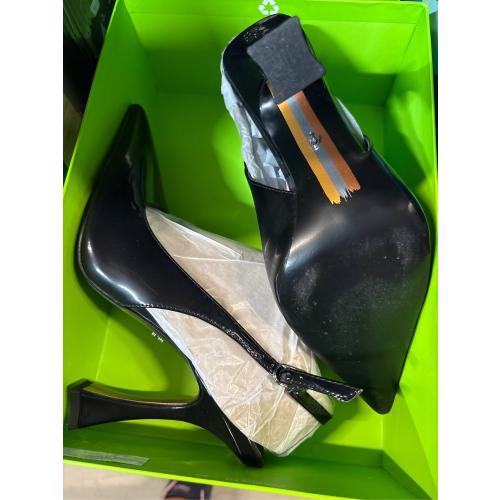 Sam Edelman Women's Odette Slingback Pump Black Patent 7M