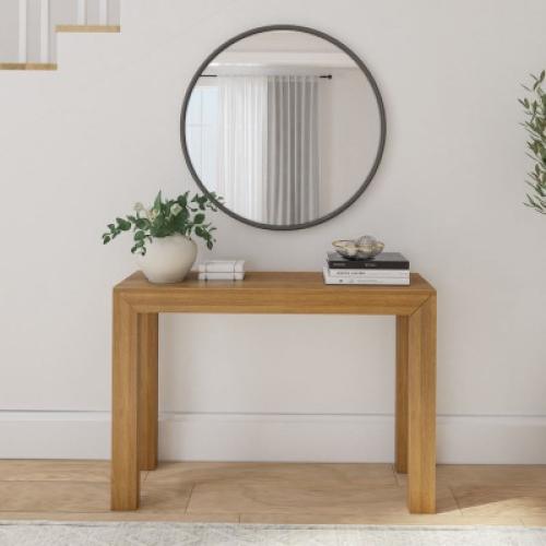 Console table 45.5 tan color