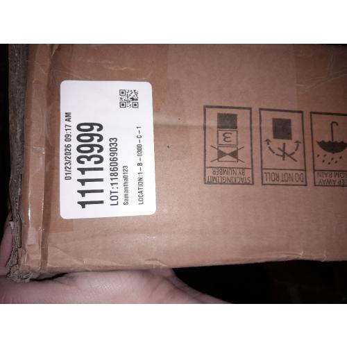 DlandHome Folding Desk Small Desk 31.5 inches Small Computer Desk for Home Office Folding Table Writing Table for Small Spaces No Assembly Required Grey & Black Frame