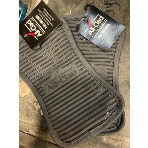 All-Clad Cotton Pot Holder, 1-Pack, Pewter