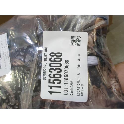 RYB HOME Brown Velvet Curtains Large, Printed Floral Bird Vintage Design Home Decoration Thermal Insulated Room Darkening Drapes for Bedroom Living Room, , 2 Panels